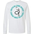 thumbnail image 3 of Inktastic Critical Care Nurse Apparel Long Sleeve T-Shirt, 3 of 5