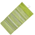 thumbnail image 3 of Organizador de armario colgante Bolsillos de malla de 2 lados Bolsa de almacenamiento para armario Bolsa para ropa interior Calcetines de sujetador, 15 rejillas, Verde Methold HA003837-07, 3 of 6