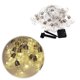 thumbnail image 1 of Inteprter Globo de cadena de bombilla Led solar G45, Led de hadas, blanco cálido, bola Led colorida, decoración de patio de boda Iluminación navideña No.2 Inteprter HA024115-02, 1 of 1