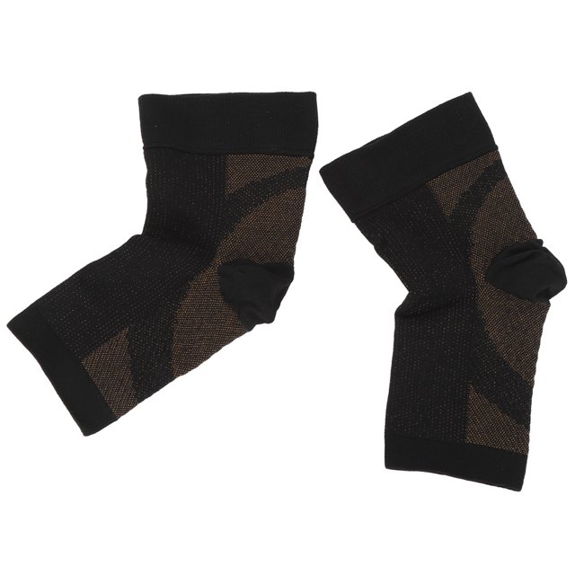 Chaussettes de Course, 1 Paire de Chaussettes de Compression de la Cheville en Fibre de Cuivre