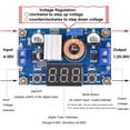 thumbnail image 4 of Voltage Converter Simple Step-down Module Reliable Converters Equipment High-power 5A Regulator Equipment Buck Converters with Dual Keys for Home, 4 of 6