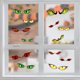 thumbnail image 1 of Nuevas pegatinas para ventanas de Halloween, pegatinas grandes de demonios aterradores para decoración de fiestas de Halloween, pegatinas de bricolaje con manos y pies sangrientos para la escuela fami, 1 of 5