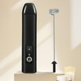 thumbnail image 2 of Handheld Milk Frother Wand for Coffee Electric Egg Beater Triple Speed Adjustment Rechargeable Drink Mixer for Home Baking Whisking Cream Frothing Milk, 2 of 7