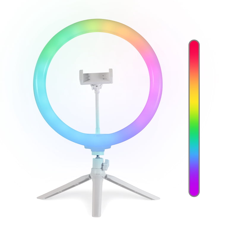 12-Inch Full Color Ring Light with Tabletop Tripod photo 5