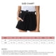 thumbnail image 5 of Pantalones cortos informales para mujer, pantalones cortos elásticos de cintura alta a la moda, pantalones cortos de verano para mujer, negro XXL, 5 of 5