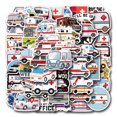 thumbnail image 1 of Adhesivo de vinilo impermeable Ambulances Anime, 55 unidades/lote de 5-7 cm, 1 of 4