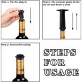 thumbnail image 5 of Wine Vacuum Pump and Stopper, Wine Saver Pump, Vacuum Wine Saver, Wine Bottle Sealer, 5 of 5