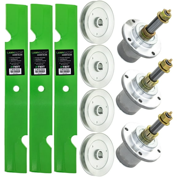 8TEN Blade Spindle Kit for Ferris ISX800 52-inch 5101756S 5061096SM 84003124 MK1013646