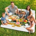 thumbnail image 7 of Cute Witch Frog Waterproof Picnic Blanket with Foldable Zipper, Suitable for Outdoor Use, Suitable for Travel, Camping, Beaches, Parks, Grasslands, Picnic Blanket Accessories, 7 of 7