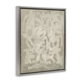 thumbnail image 4 of Stupell Industries Neutral Chaotic Pattern Abstract Painting Gray Floater Framed Canvas Art Print Wall Art, 25 x 31, 4 of 10