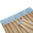 thumbnail image 4 of Extensions de Cheveux Humains Ruban dans Cheveux Brésiliens Soyeux Lisses Cheveux Pleins 20 Pcs, 4 of 7
