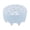 Blue, variant on VKLU 1Pc Clear Silicone Flower Frog, Transparent Stretchable Vase Grid, Flexible Floral Arrangement Holder, Waterproof Stem Organizer for Fresh Flower Decor, Centerpiece Tool