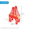 thumbnail image 3 of Puente de madera, túnel, paso elevado de ferrocarril urbano, tráfico, coche, juguete, escena, tren combinado, vía férrea, accesorios de madera, plato giratorio de haya, bricolaje, 3 of 5