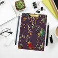 thumbnail image 7 of FMSHPON Birds ButterfliesFlowers Clipboard Hardboard Wood Nursing Clip Board and Pull for Standard A4 Letter 13x9 inches, 7 of 7