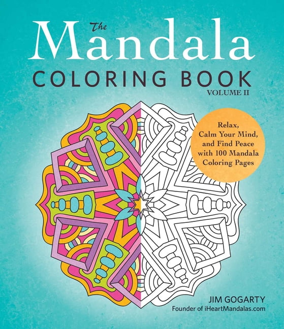 The Mandala Coloring Book, Volume II (Paperback)