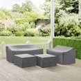 thumbnail image 2 of Crosley Brands MO75012-GY 4 Piece Sectional Cover Set, Gray, 2 of 9