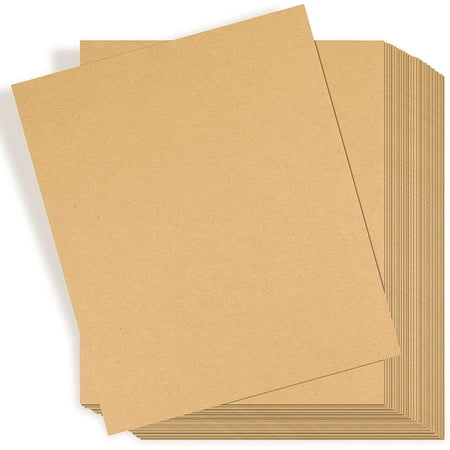 30 Pieces Corrugated Cardboard Sheets Flat Cardboard Sheets Thick ...