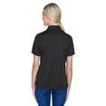 thumbnail image 2 of Harriton M345W Women's Advantage Snag Protection Plus IL Snap Placket Polo-Black-XL, 2 of 3