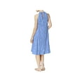 thumbnail image 2 of RACHEL ROY $99 Womens New 2093 Blue Floral Textured Sleeveless Shift Dress S B+B, 2 of 2