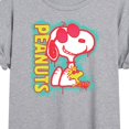 thumbnail image 3 of Peanuts - Peanuts Snoopy Woodstock - Women's Oversized T-Shirt, 3 of 6