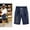 Navy, variant on Aloohaidyvio Plus Size Pants,Womens Shorts Pants Summer Printed Casual Loose Pockets Lacing
