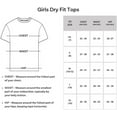 thumbnail image 2 of Real Essentials 4 Pack: Girls Dry-Fit Long Sleeve Active Crew Neck T-Shirt - Super Soft Tee, 2 of 2