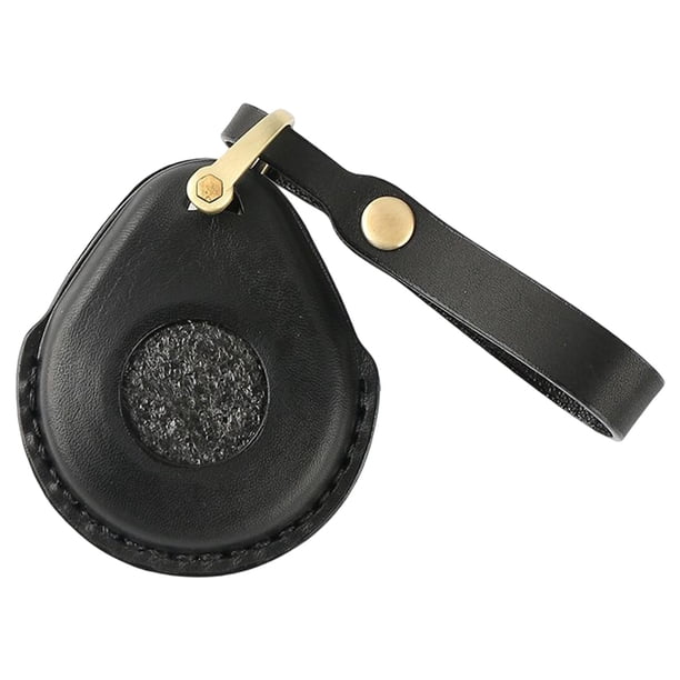 Funda para llave Zulema Cuero PU Regalo de cumpleaños Regalos Llaveros lindos Llavero Ajuste Negro
