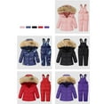 thumbnail image 5 of VEKDONE Baby Kids Essentials Child's Baby Boy's Girl's Down Warm Jacket Coat Jumpsuit Rompers Suit Winter Windproof Ski Suit, 5 of 7