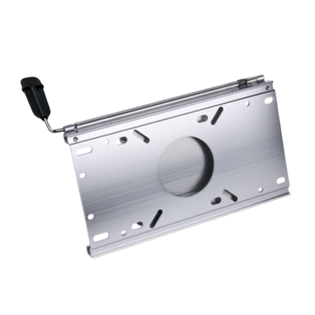 Lipstore Plaque de Montage pour Siège de Bateau en Alliage d'Aluminium, Raccords Robustes, Installation Simple, Pièce de Rechange, Compatible, Quincaillerie de Montage pour Siège de Banc de Bateau