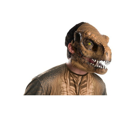 Jurassic World: Fallen Kingdom Tyrannosaurus Rex Movable Jaw Adult Mask Halloween Costume Accessory
