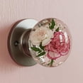 thumbnail image 4 of Estbridge Poignée de Porte Décorative Unique Résine Époxy Fleur Ronde Rétro Design Floral & Animal Artistique Unique pour Chambres Modernes/classiques Déco Maison, 4 of 8