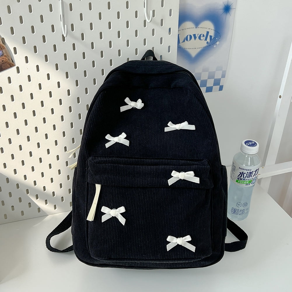 College Style Cute Bow-Knot Decorated BackpackSchool Backpack Goohae Cute Bow Bookbag, Bow Backpack, Kawaii Backpack  main image 4