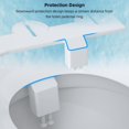 Cold Water Bidet Dual Nozzle Self Cleaning Toilet Sprayer Bidet