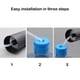 thumbnail image 5 of Yuarrent Bomba de agua eléctrica automática, Mini bomba de carga USB de 600ml, dispensador de máquina de bombeo de 1200mAh para galones Type9 NO9, 5 of 6