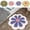 Yellow-E, variant on Fengqque Flower Bath Mat Soft Floor Mat Bathroom Non Slip Water Absorbent Rug,Bath Mat Door Mats Rugs for Entrance Bedroom Kitchen Bathroom Toilet Floors 23.62" x 23.62"