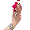 thumbnail image 1 of V For Vibes Wearable Vibrating Ring, Ring Vibrator Clio - Glossy Silver, 1 of 5