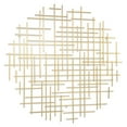 thumbnail image 2 of Cheungs Home Accent Large Gold Round Metal Wall Art, 2 of 4