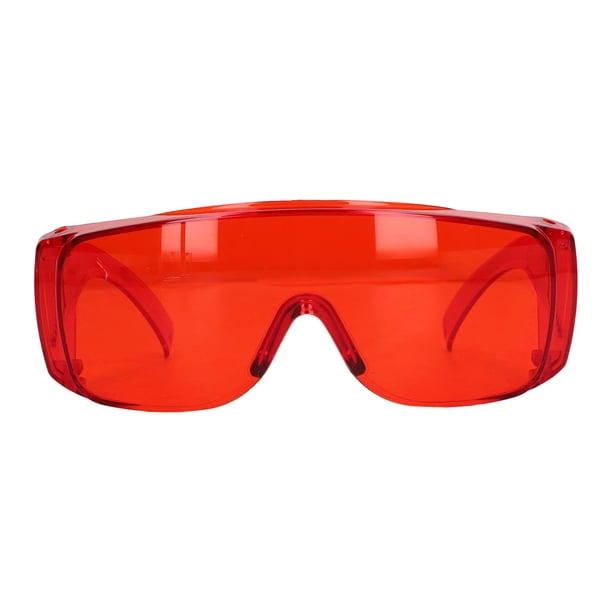 Gafas de seguridad para láser de 180 a 532 nm, protección contra luz intensa y ojos rojos para técnicos de fibra óptica