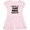 Ballerina Pink, variant on Inktastic Someone in Oregon Loves Me Gift Girls Toddler Dress
