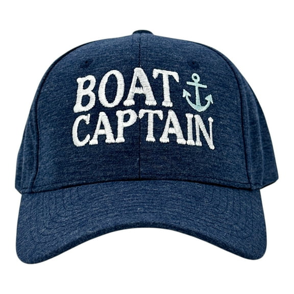 Boat Captain Hat Funny Sarcastic Boater Graphic Novelty Cap