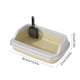 thumbnail image 3 of Caja de arena semicerrada con barra alta y diseño a prueba de salpicaduras que proporciona amplio espacio para gatos. Incluye pala para gatitos. Cajas de arena de plástico para gatos., 3 of 6
