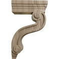thumbnail image 3 of Ekena Millwork 3 7/8"W x 8"D x 13"H Los Angeles Hollow Back Corbel, Walnut, 3 of 4