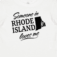 thumbnail image 4 of Inktastic Someone in Rhode Island Loves Me Boys or Girls Baby T-Shirt, 4 of 5