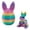 B, variant on 1/3PCS 3D Printed Easter Eggs with Bunnies Inside Rabbit Egg, Easter BasketStuffers, Easter Gifts Home Executive Desk Decor, Surprise Rabbit Eggs