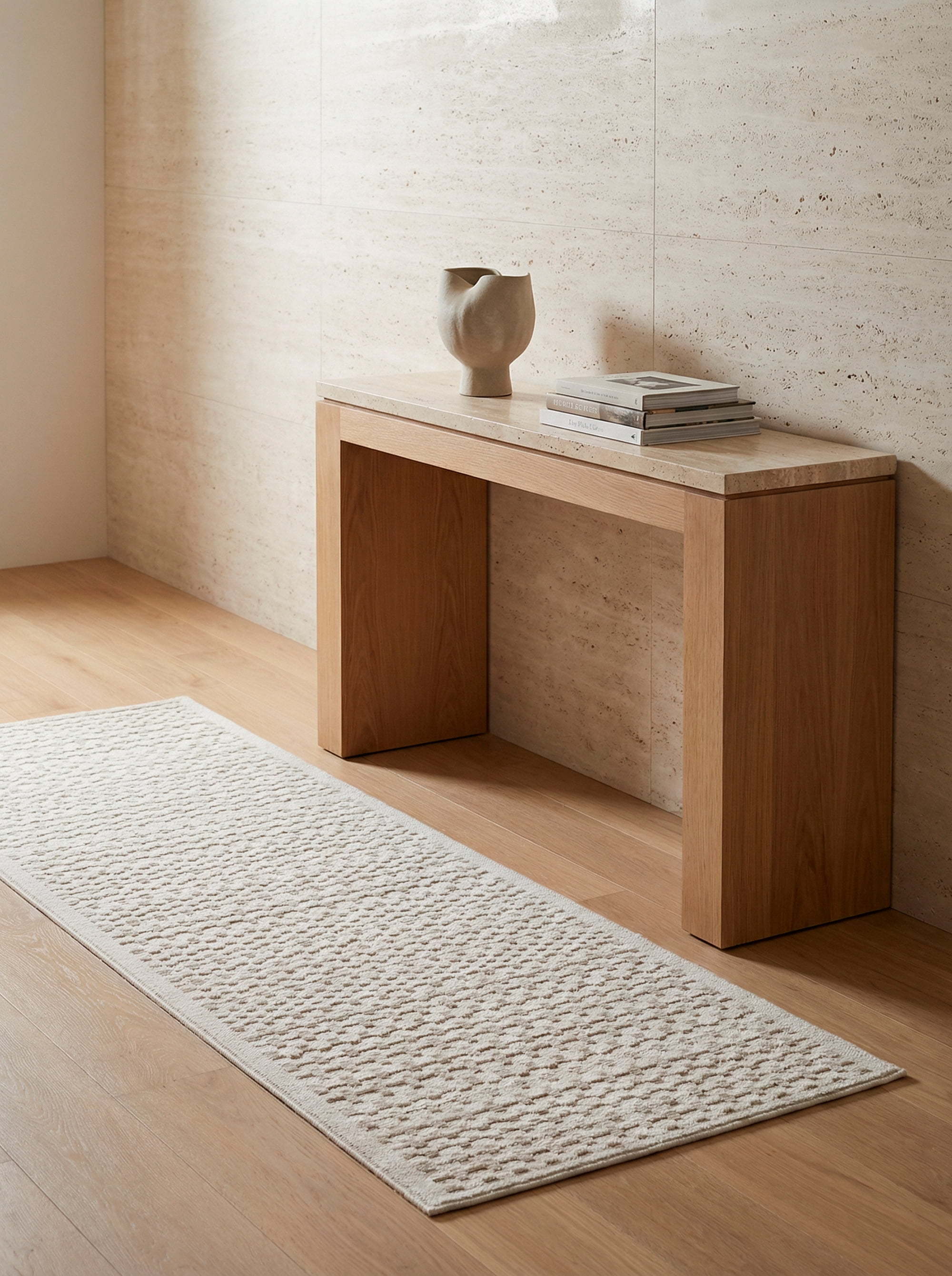 My Texas House Quail Hollow Natural Runner Rug, 2 ft 3 in x 7 ft 3 in