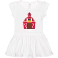 thumbnail image 3 of Inktastic Farming Large Red Barn with Hay Girls Toddler Dress, 3 of 5