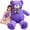 Purple, variant on IKASA Giant Teddy Bear Stuffed Animal Plush Toy,Large Jumbo 47" Brown Huge Cute Soft Toys,Big Size Fluffy Plushy Fat Oversized Plushie,Gifts for Kids Girls Boys Girlfriend Children