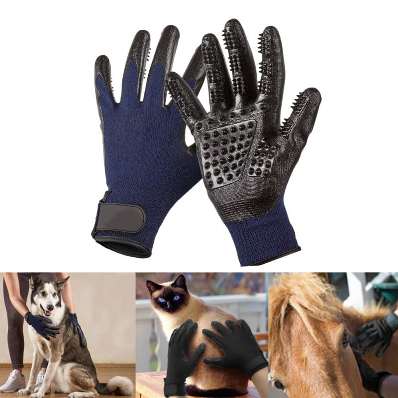 Download Pet Bristles Grooming Gloves, Horse Hair Rubber Hair ...