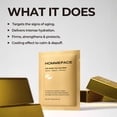 thumbnail image 2 of HOMMEFACE 24K Golden Hour Eye Mask Set, Korean Under Eye Gel Patch with Collagen, Peptides & Pure Gold for Dark Circles, Puffiness & Wrinkles, 6ct, 2 of 9