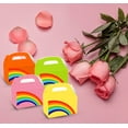 thumbnail image 4 of Rainbow Treat Boxes Candy Gable Boxes Party Cake Boxes Colorful Gift Boxes for Birthday Party 6 colors 24 Pack, 4 of 6
